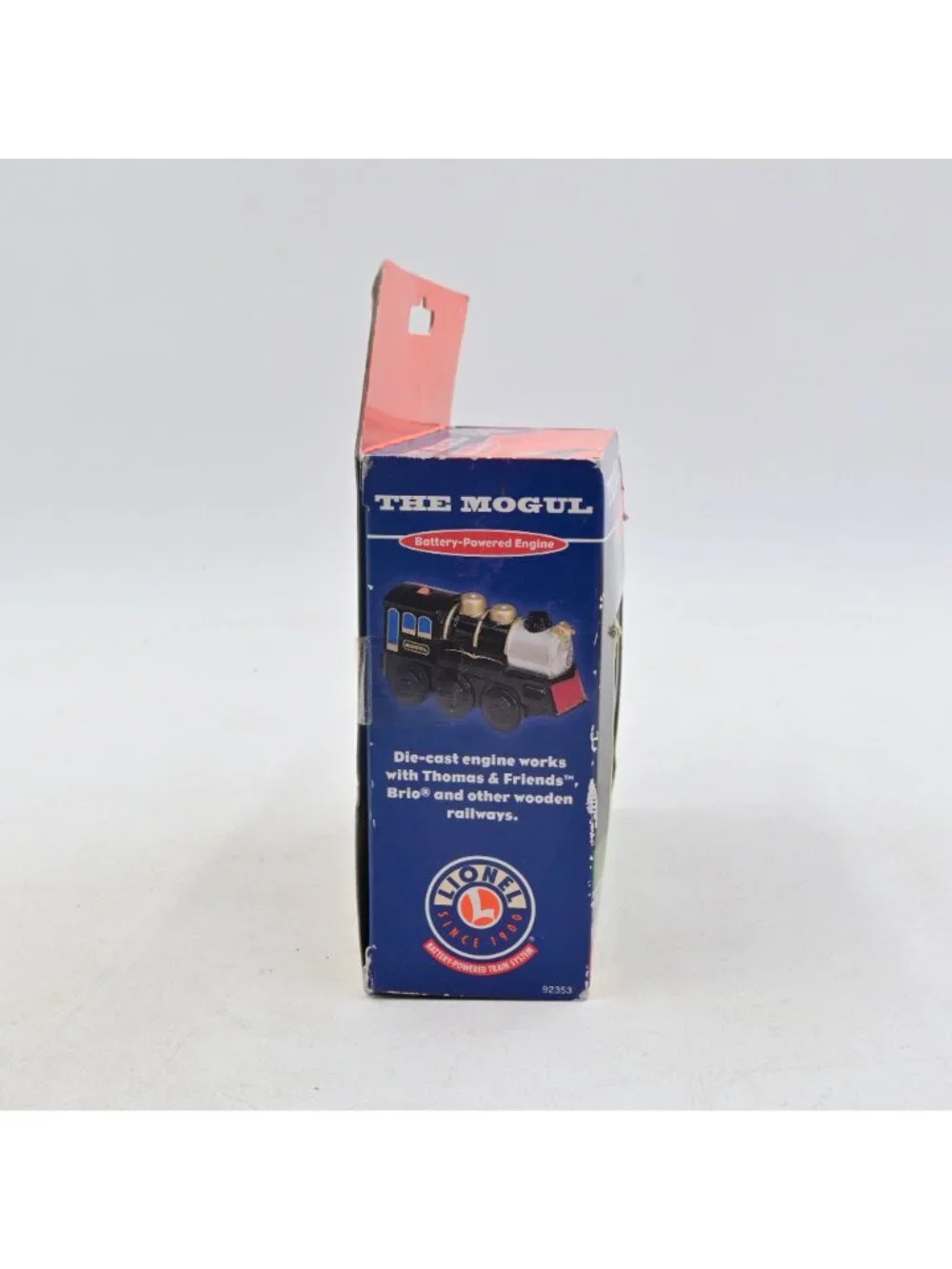 Learning Curve Lionel The Mogul Battery Train Engine Wooden Railway 92353 NEW